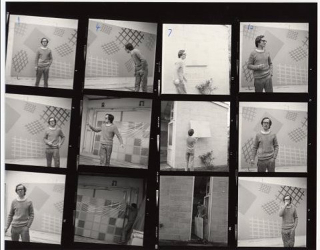 JM in his studio at Kingston, circa 1970